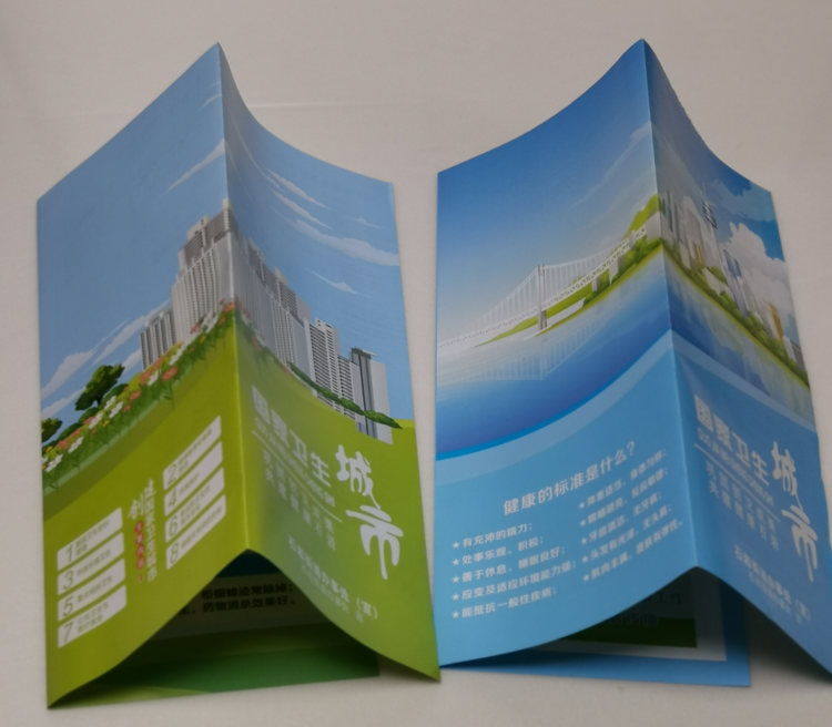石巖街道辦-政務(wù)宣傳折頁印刷制作